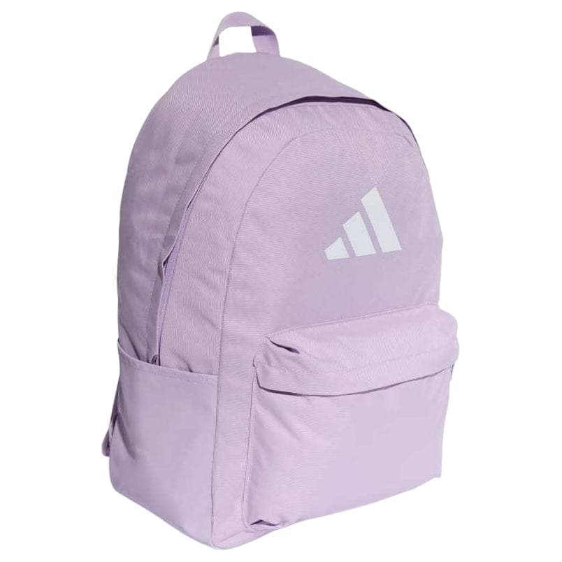 Рюкзак Adidas Рюкзак из полиэстерового волокна Унисекс Светло-фиолетовый и белый - изображение 2