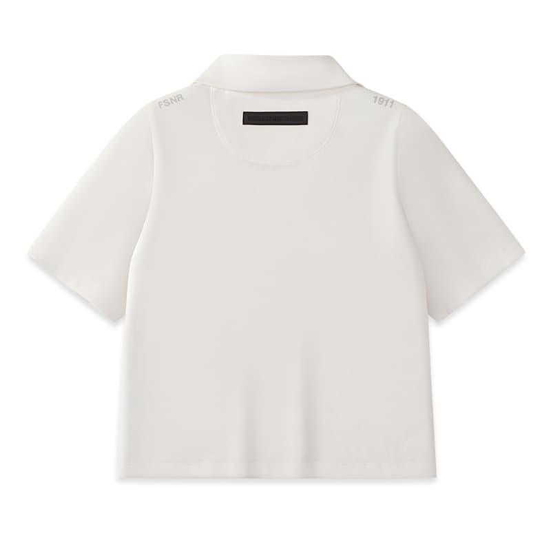 FILA FUSION Life Polo Женское Облачный Белый - изображение 2