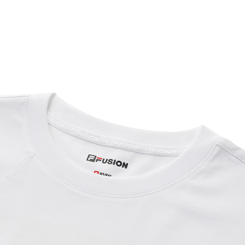 Футболка FILA FUSION FILA FUSION X T-рубашка Женская Стандартная Белая - изображение 3