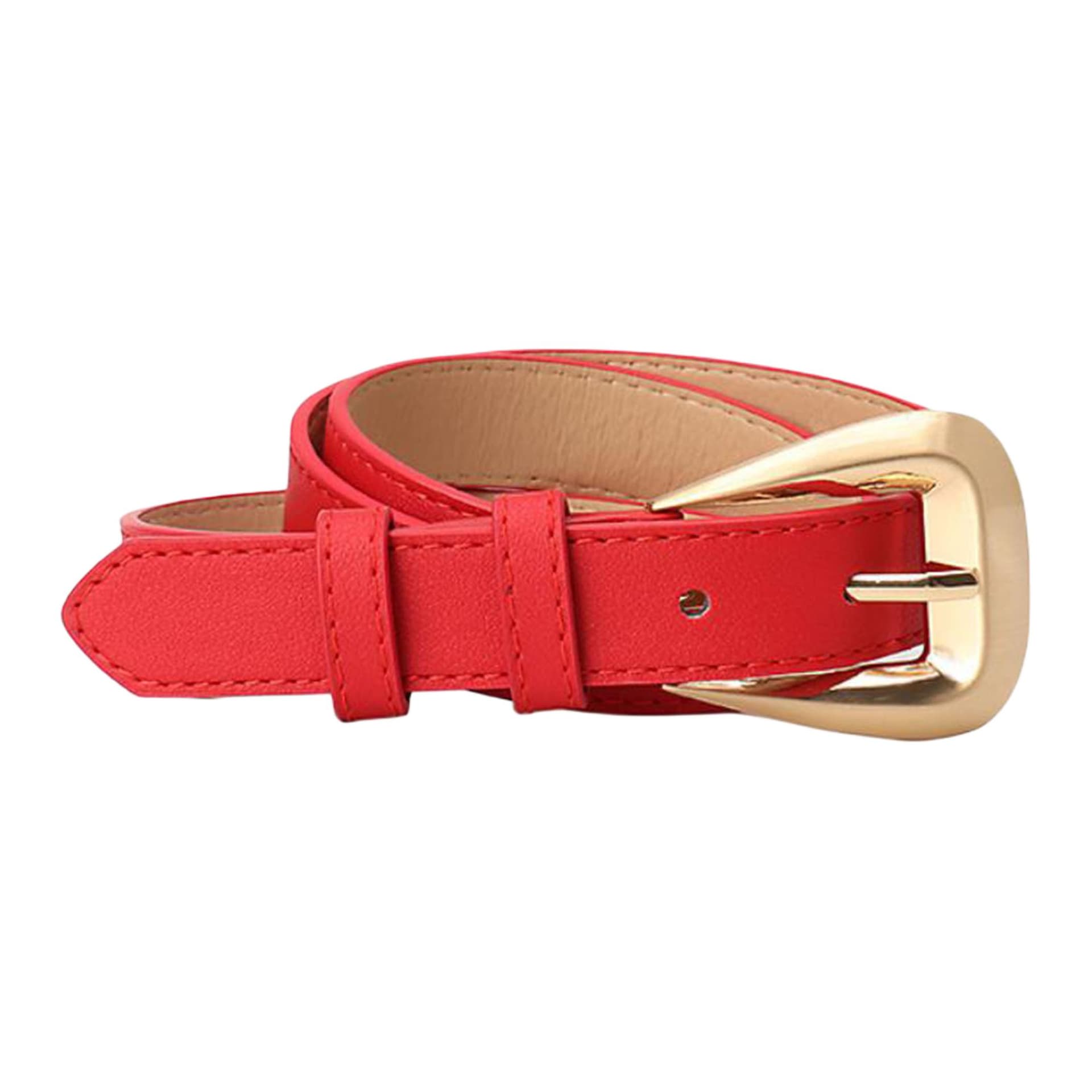 Ремень JEANSWEST Пояса из кожи PU (полиуретан) женские 2,3 см - изображение 5