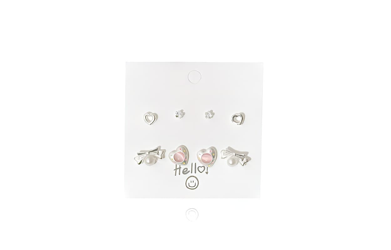 Серьги Inkopper Серьги-гвоздики из сплава женские - изображение 1