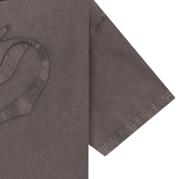 Футболка WE11DONE T-Shirt Унисекс Угольный Серый - изображение 4