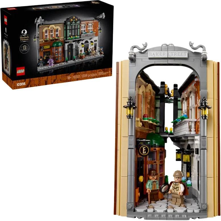 Конструктор LEGO Sherlock Holmes Книга Corner Конструкторы 1359 шт. 10351 АБС - изображение 3