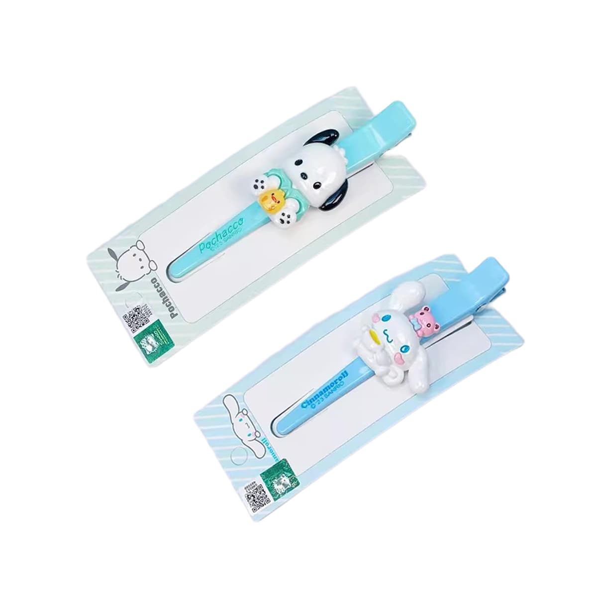 Заколка Санрио Cinnamoroll Pochacco Акриловая заколка для волос клипса Аксессуар для волос Женские - изображение 7