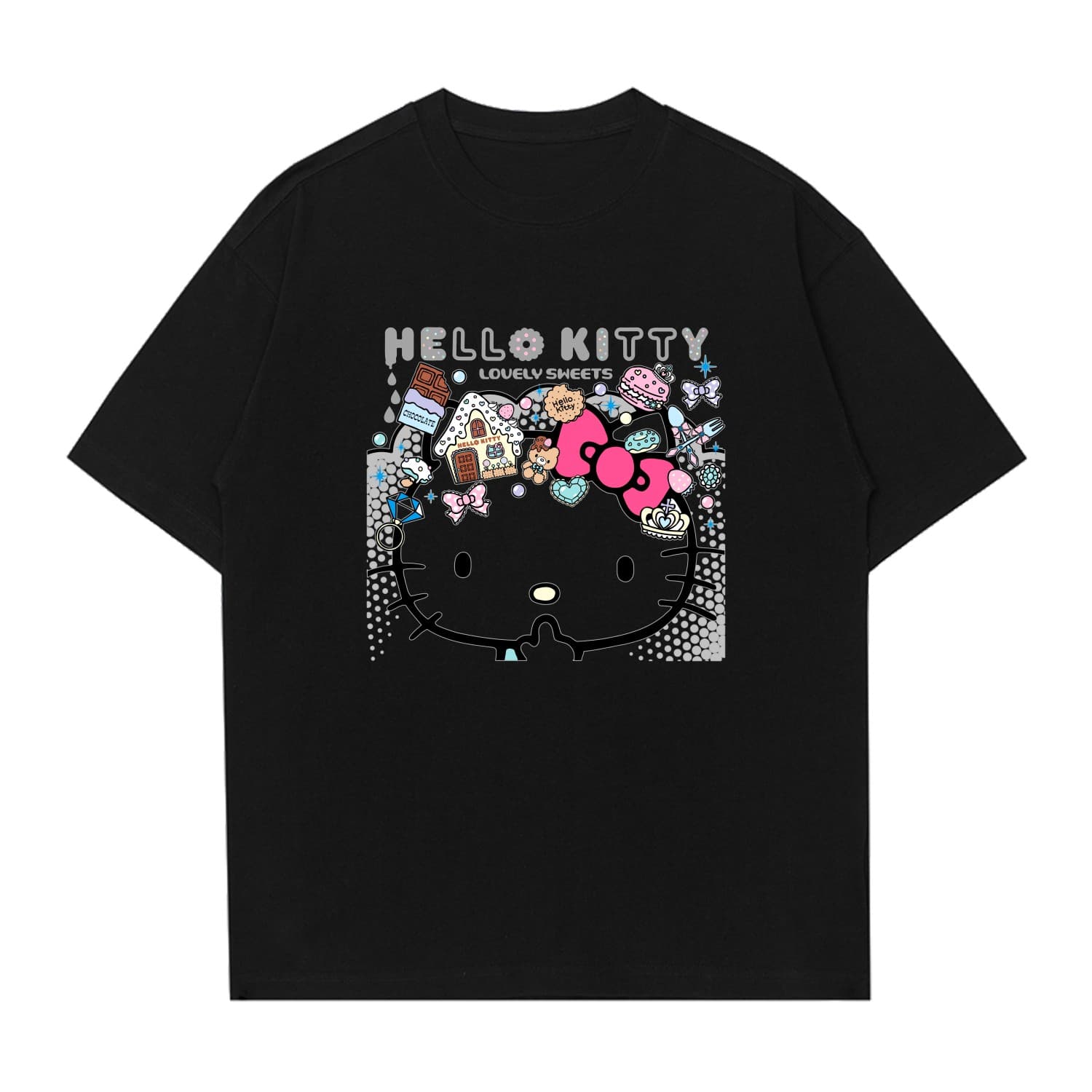 Футболка Sanrio x Hello Kitty Хелло Китти T-рубашка унисекс - изображение 1