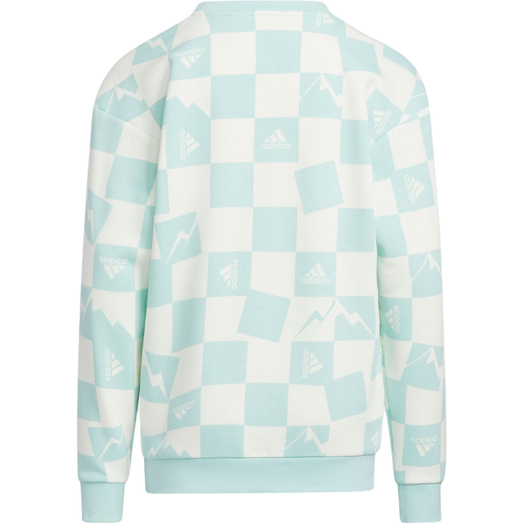 Кофта adidas Knit Warm Crew Sweatshirt Logo - изображение 2