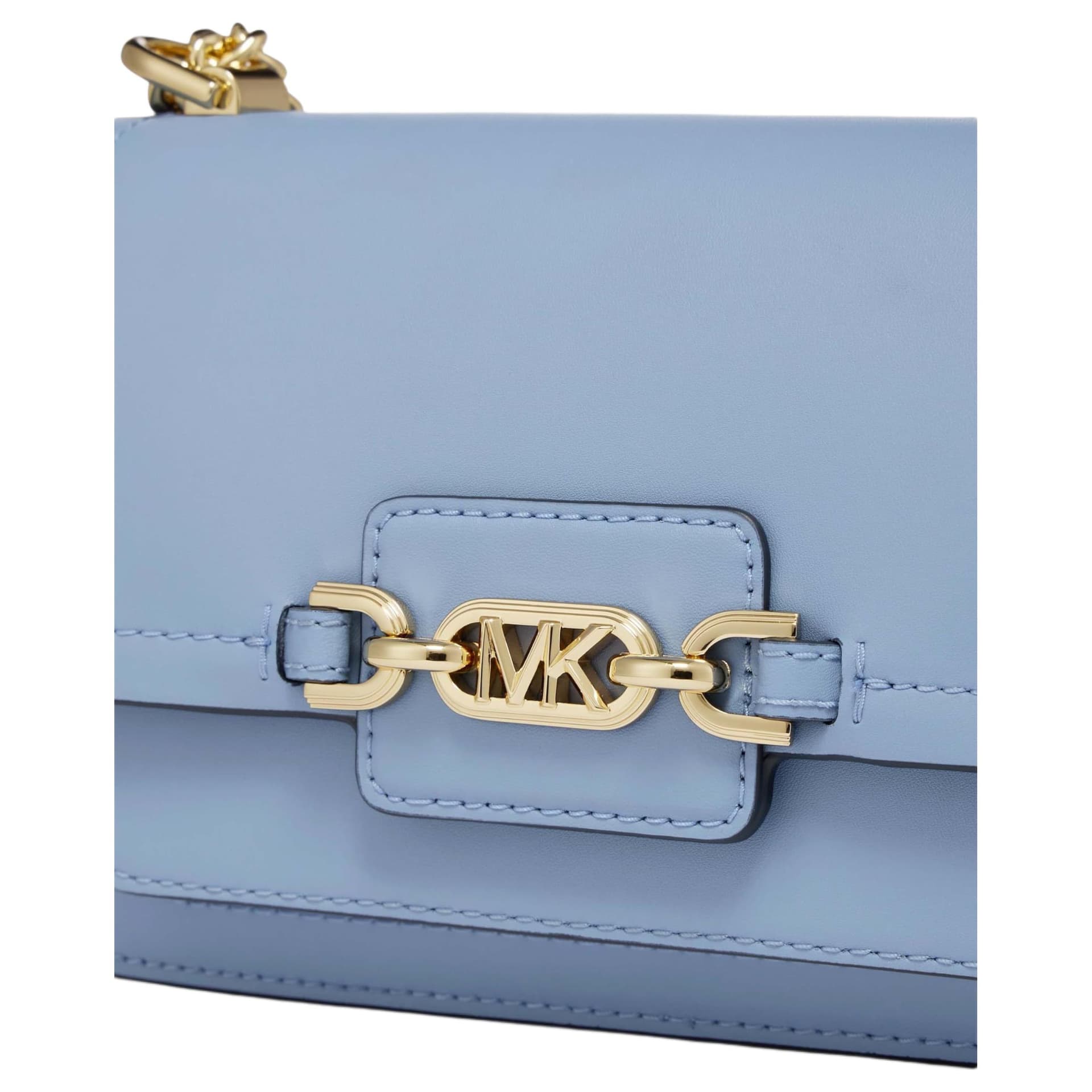 Сумка через плечо MICHAEL KORS Heather Металлические аксессуары Сумка через плечо Мини-версия Женская Французский синий - изображение 4