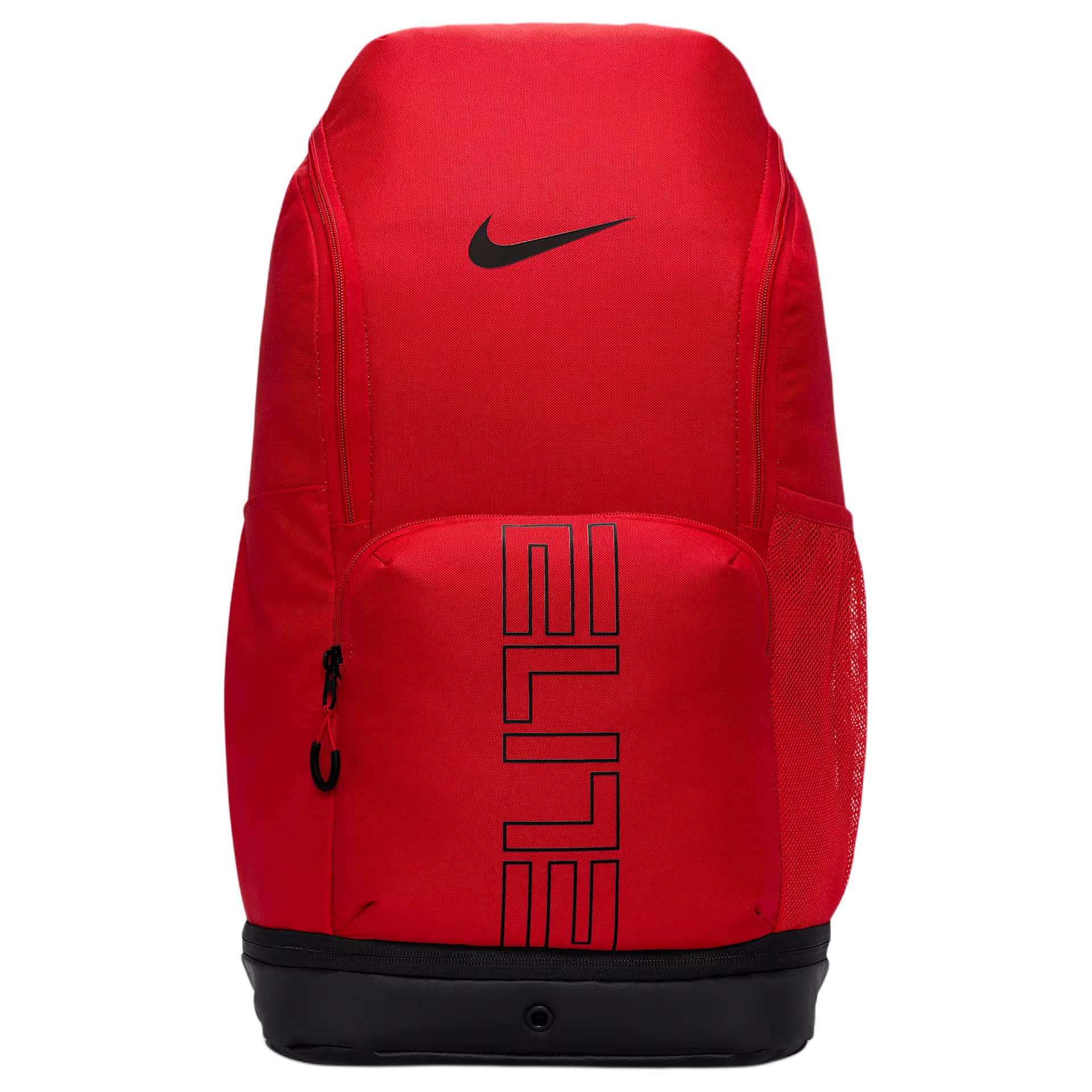 Рюкзак NIKE Полиэфирное волокно Рюкзак Унисекс Красный - изображение 1