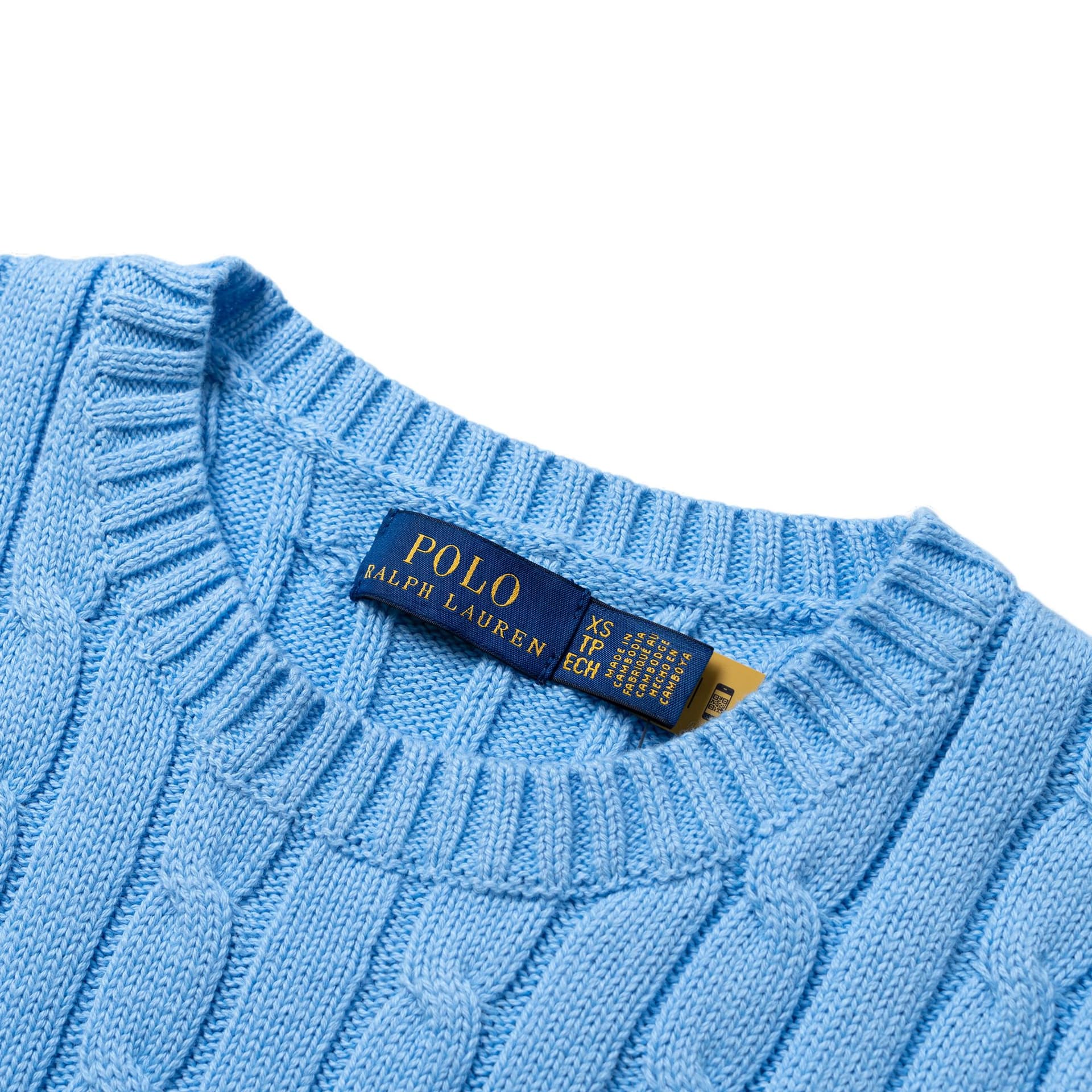 Кофта Polo Ralph Lauren SS25 Трикотаж Стандартный размер Женские Синий - изображение 4