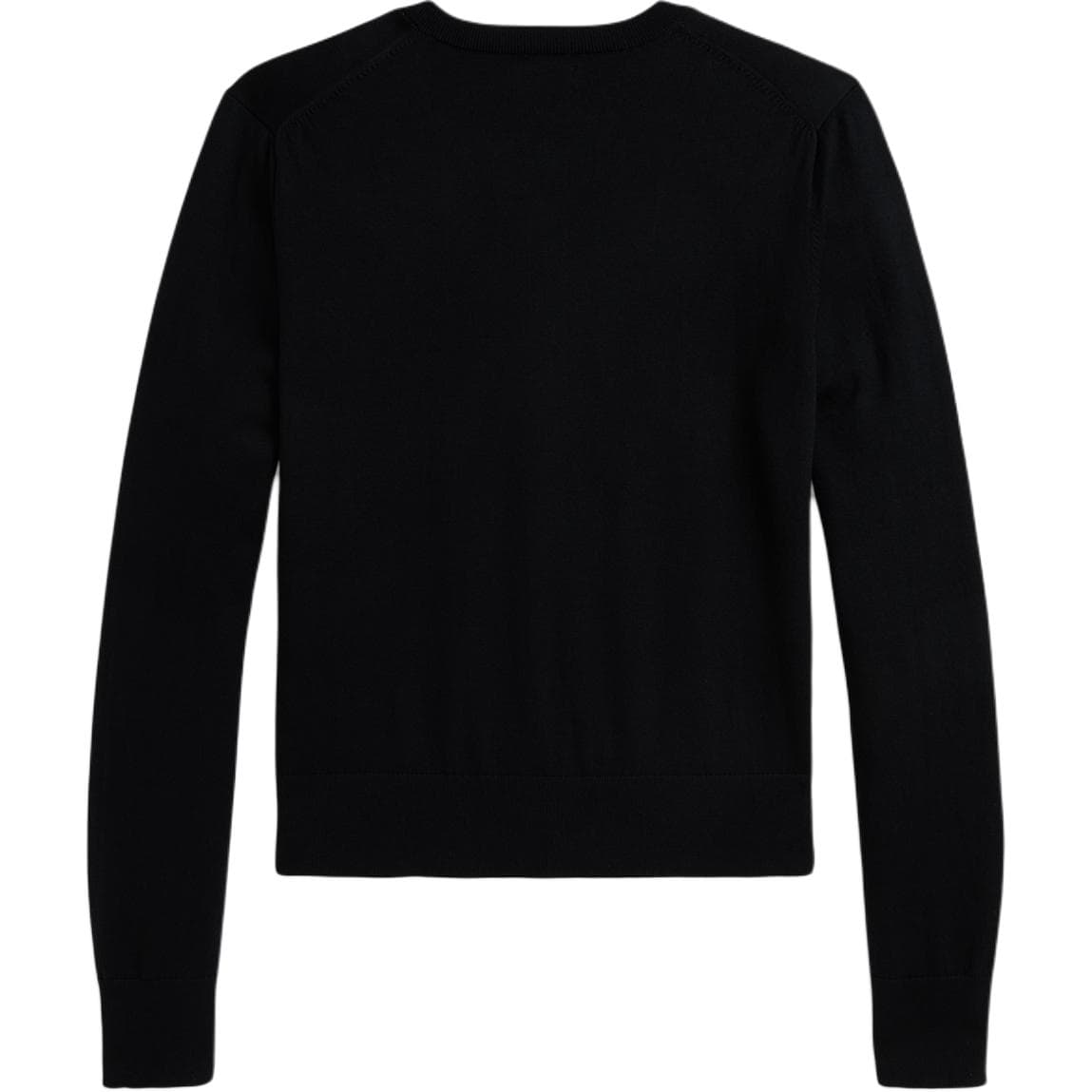 Кофта Polo Ralph Lauren Трикотаж Облегающий Женские Поло Черный - изображение 2