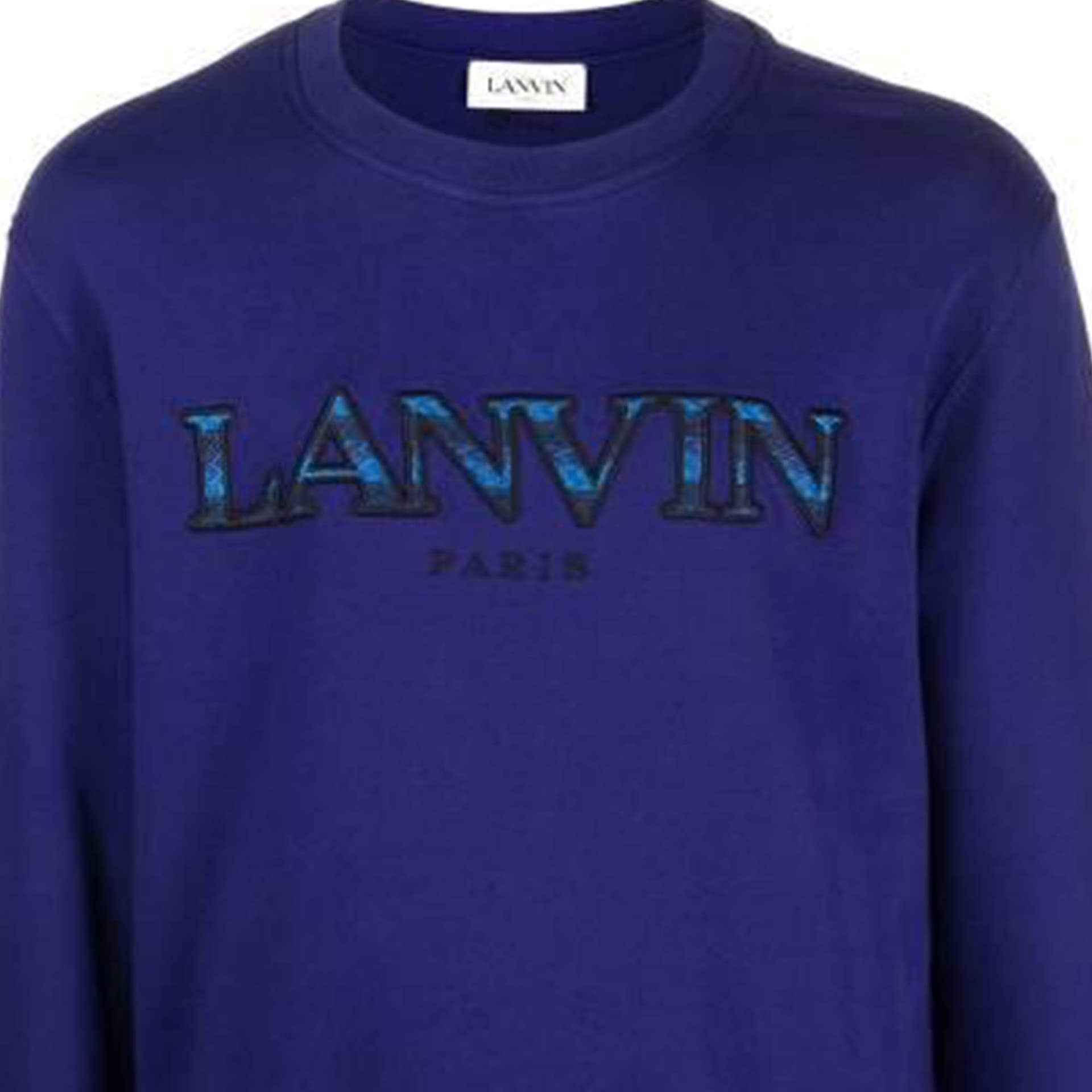 Худи Lanvin FW22 Logo - изображение 5