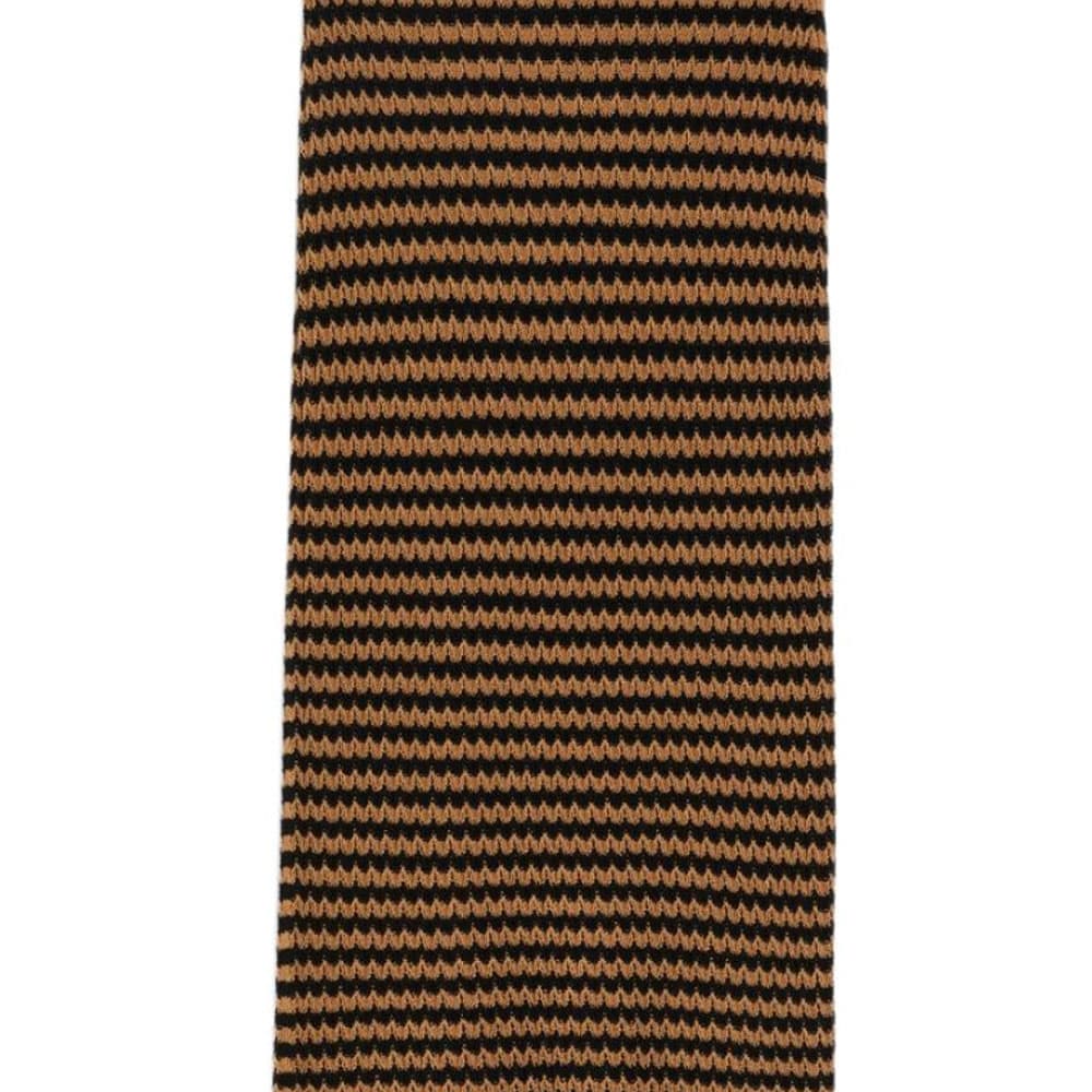 WEEKEND MaxMara KNIT Длинный Юбка Женские Коричнево-черный - изображение 3