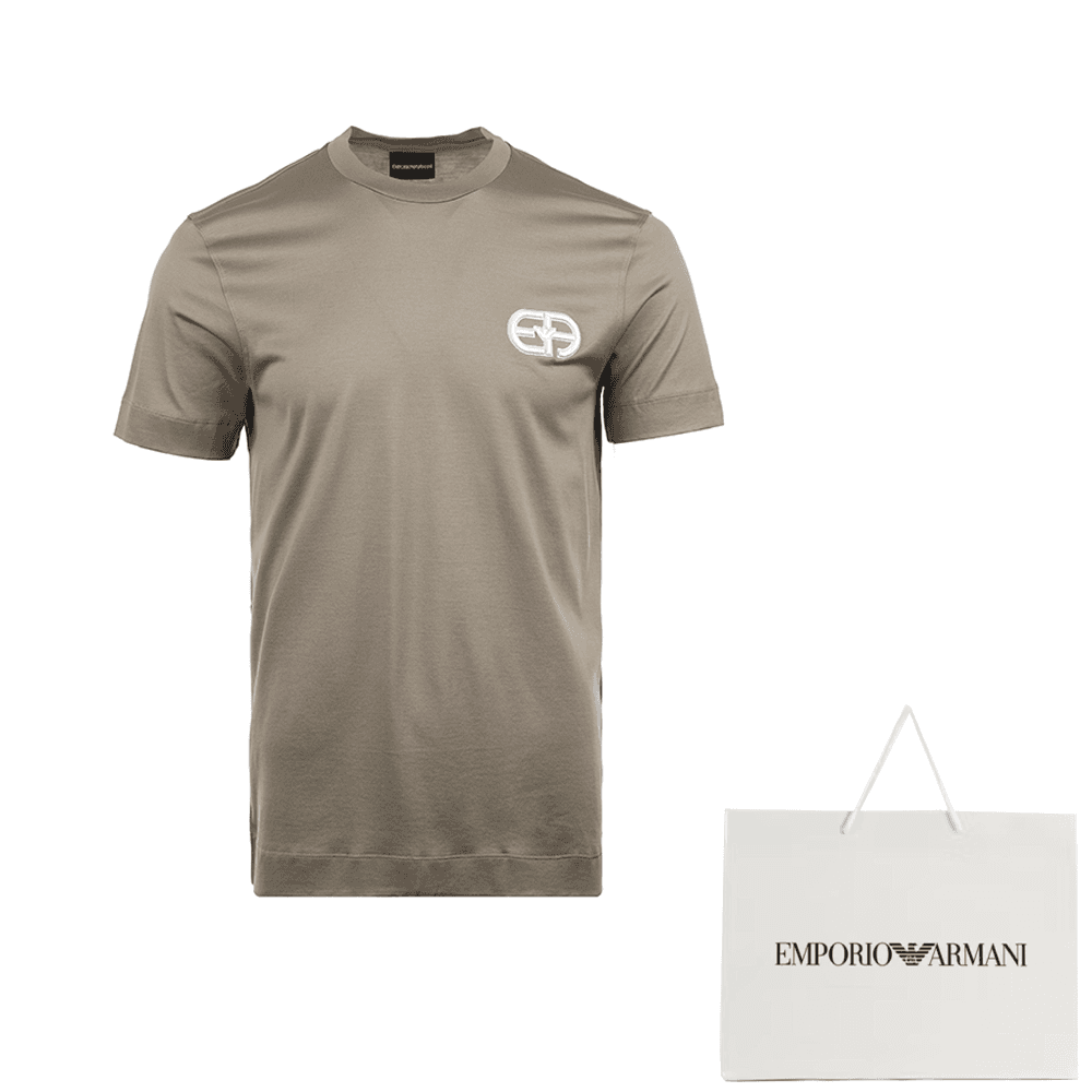 Футболка EMPORIO ARMANI SS25 logoT - изображение 4