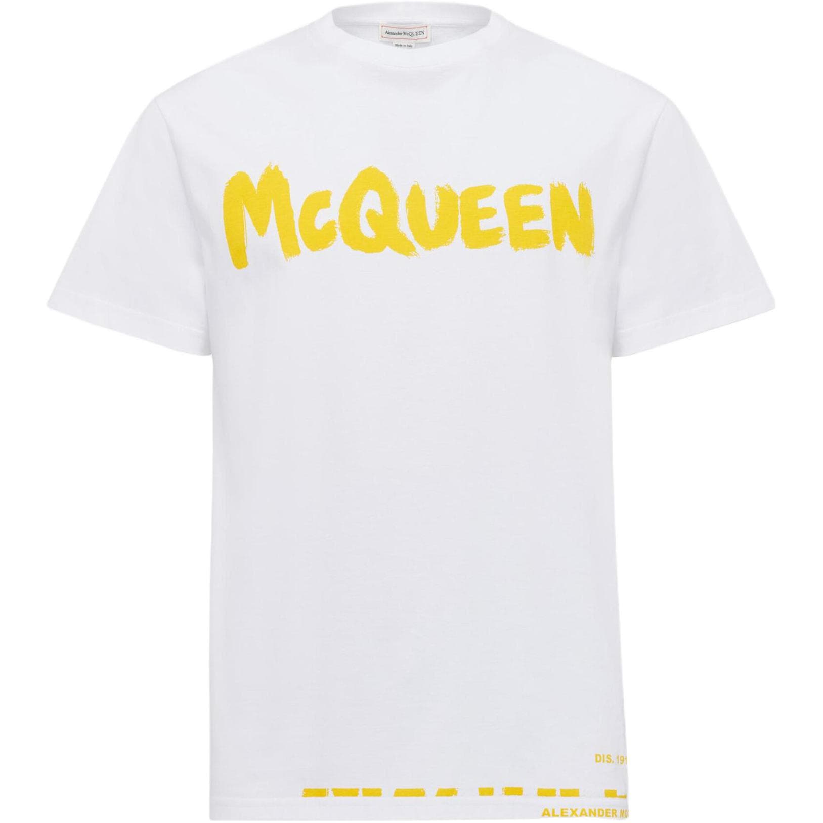 Футболка Alexander McQueen Graffiti T-shirt T - изображение 1