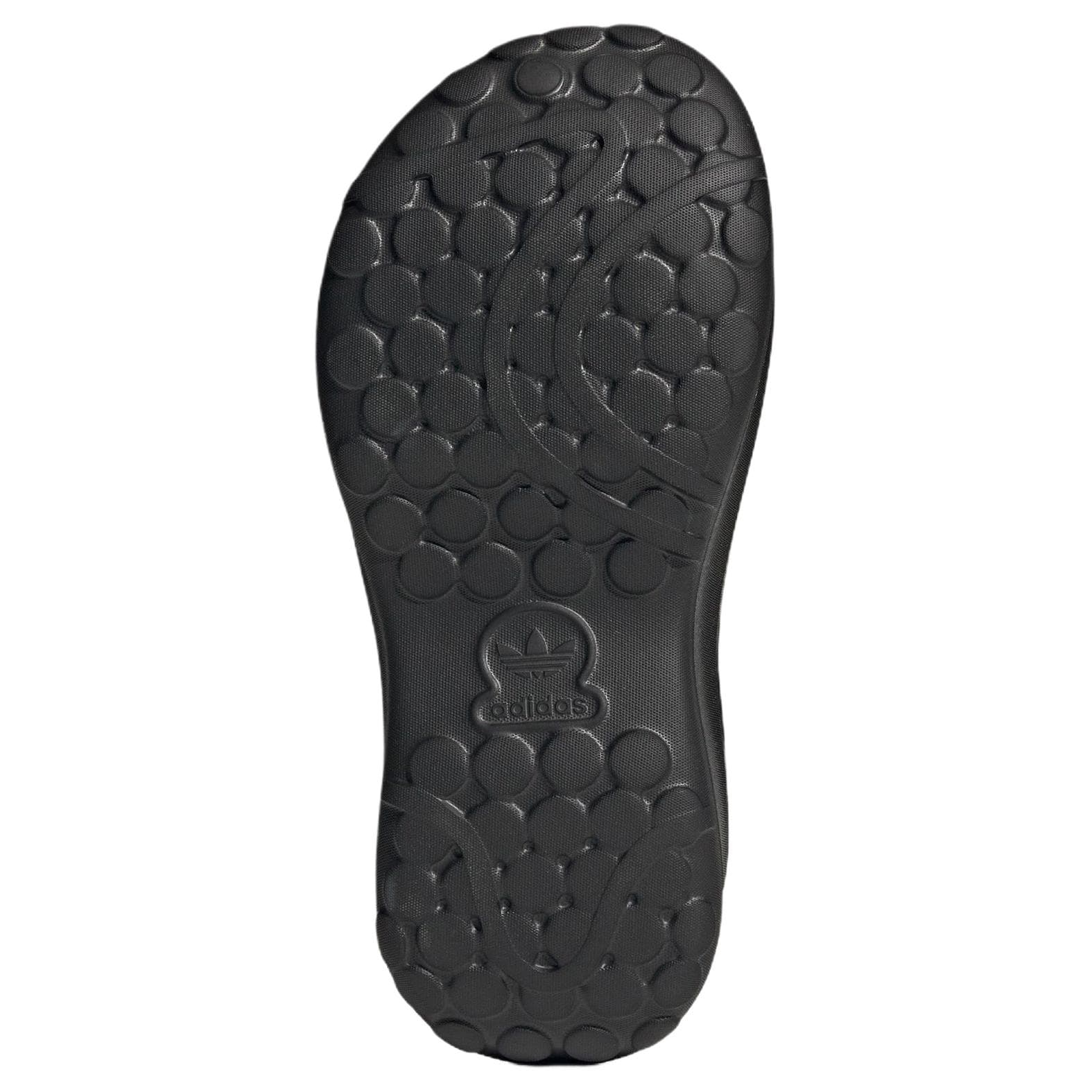 Сандалии Adidas Originals ADIFOM STAN MULE Противоскользящие домашние тапочки Женские Черные - изображение 6