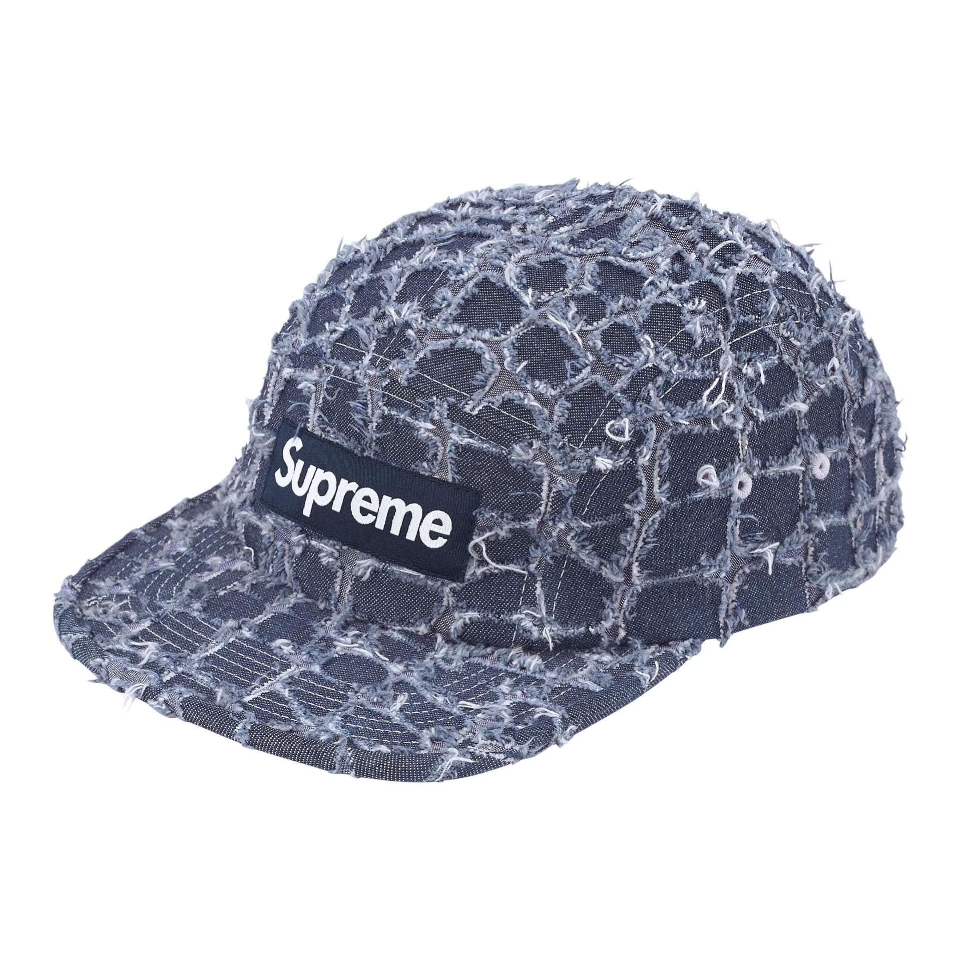 Кепка Supreme Хлопковые кепки унисекс Индиго Натуральный Черный - изображение 1