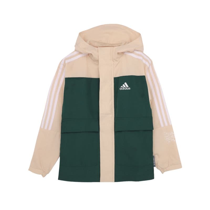 Adidas Kids Куртки лесного зеленого цвета - изображение 1