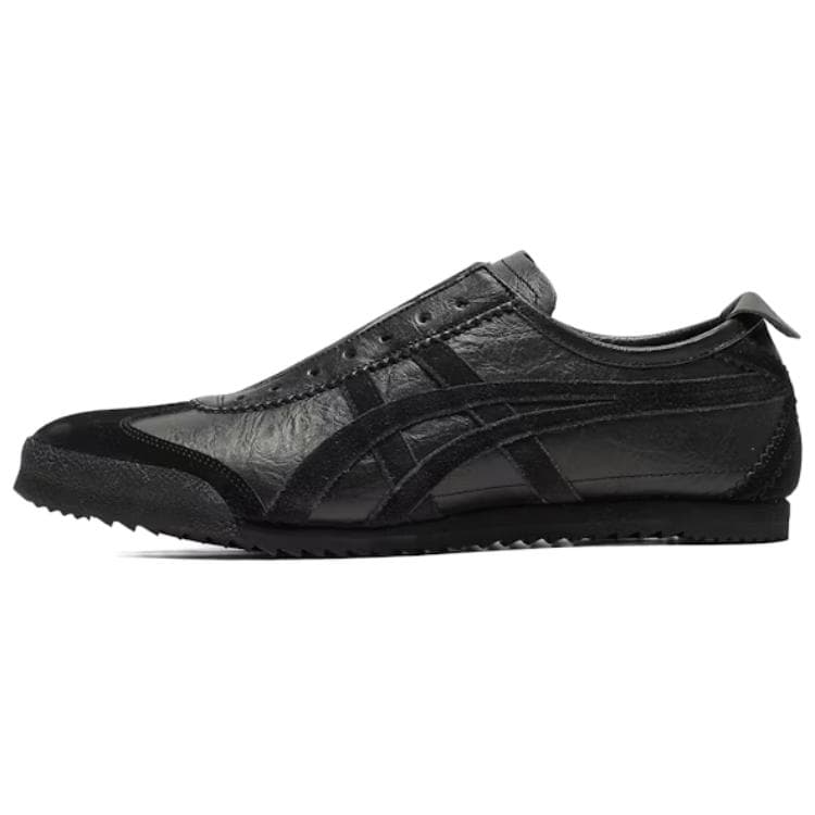 Кроссовки Onitsuka Tiger MEXICO 66 Slip On DELUXE Low Топ Повседневная обувь Унисекс Черный - изображение 1
