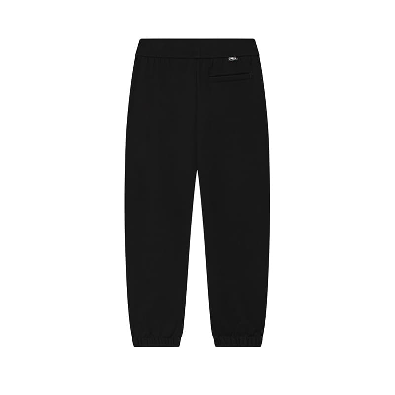 Штаны FILA ORIGINALE Вязаные тренировочные брюки мужские глубокий черный BK - изображение 2