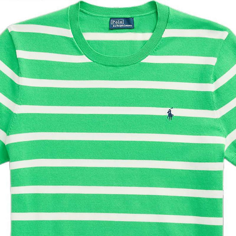 Кардиган Polo Ralph Lauren Striped Short Sleeve Sweater - изображение 4