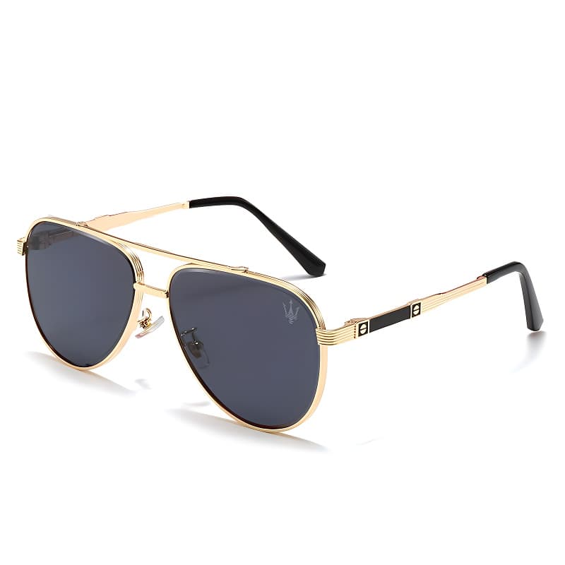 Солнцезащитные очки Maserati Metal Aviator Sunglasses Unisex Мазерати Металлические Солнцезащитные Очки Aviators Унисекс - изображение 1