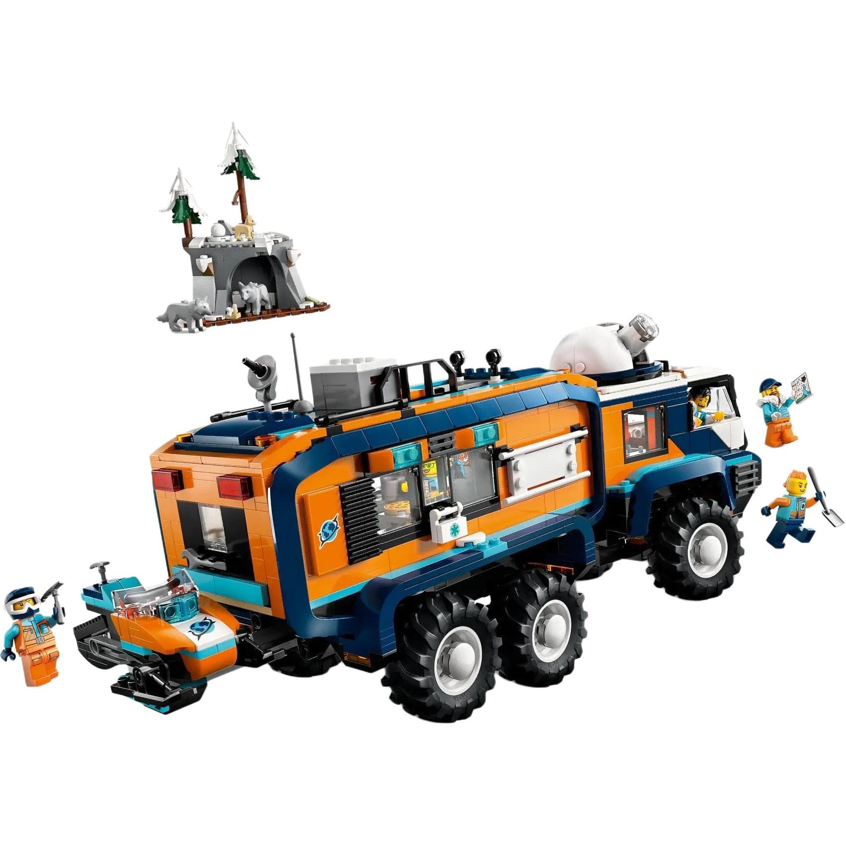 Конструктор LEGO Городской Арктический Исследователь Научный Камион Развивающий Пазл Конструкторы 1057 элементов 5 60471 - изображение 3