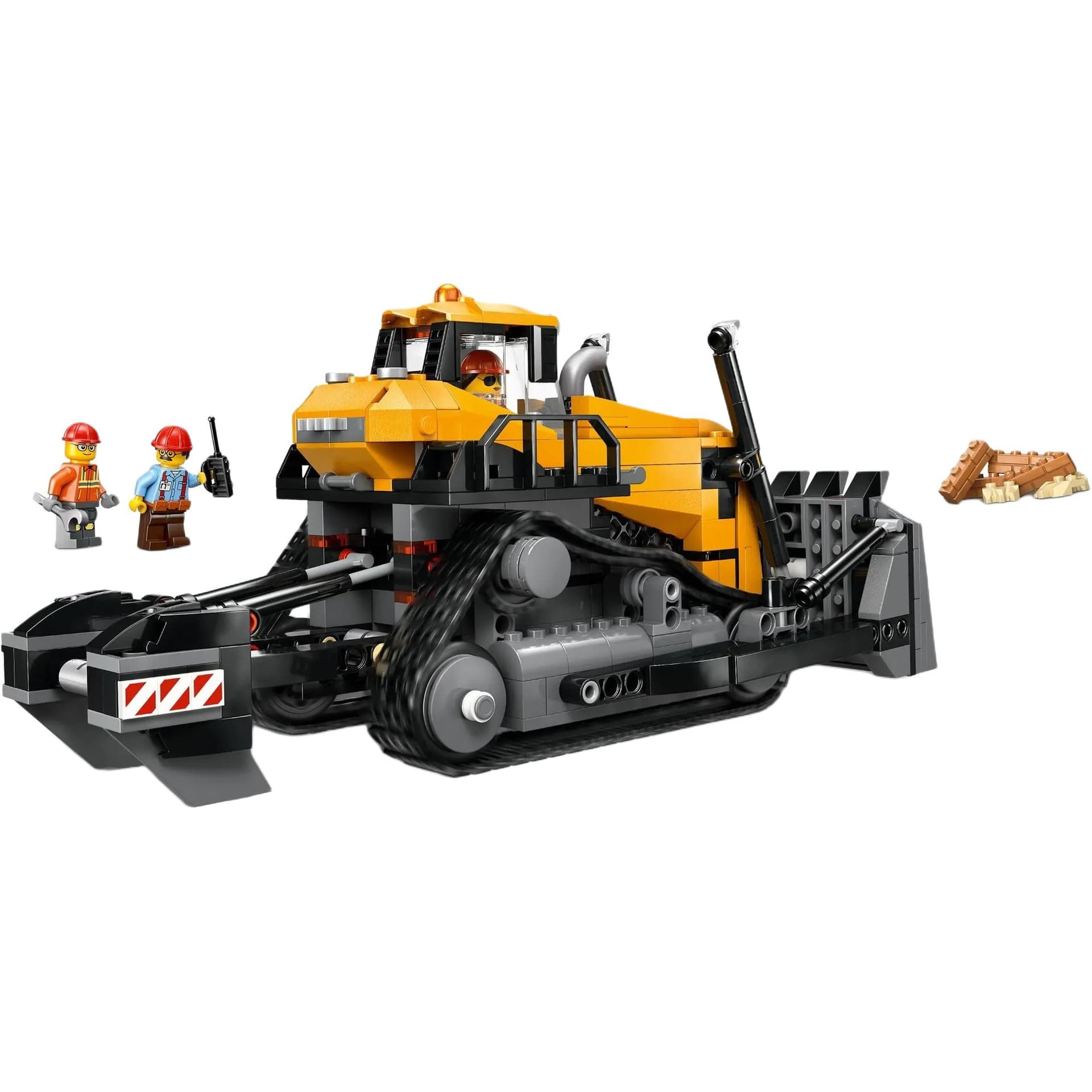 Конструктор LEGO Городской Желтый Булдозеры с Передним Лопатой Образовательные Наборы Конструкторы 682 шт. 3 60466 - изображение 4