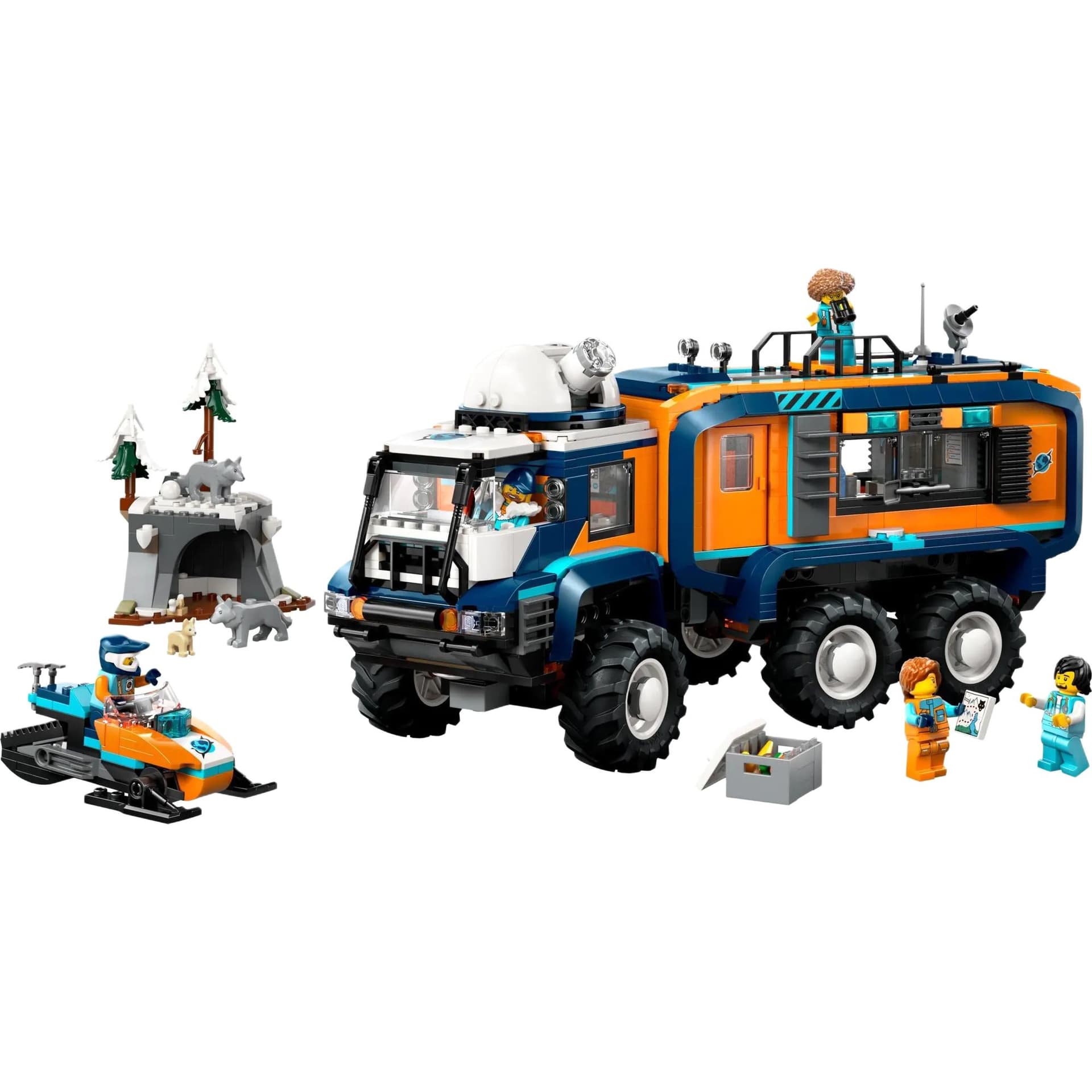 Конструктор LEGO Городской Арктический Исследователь Научный Камион Развивающий Пазл Конструкторы 1057 элементов 5 60471 - изображение 2