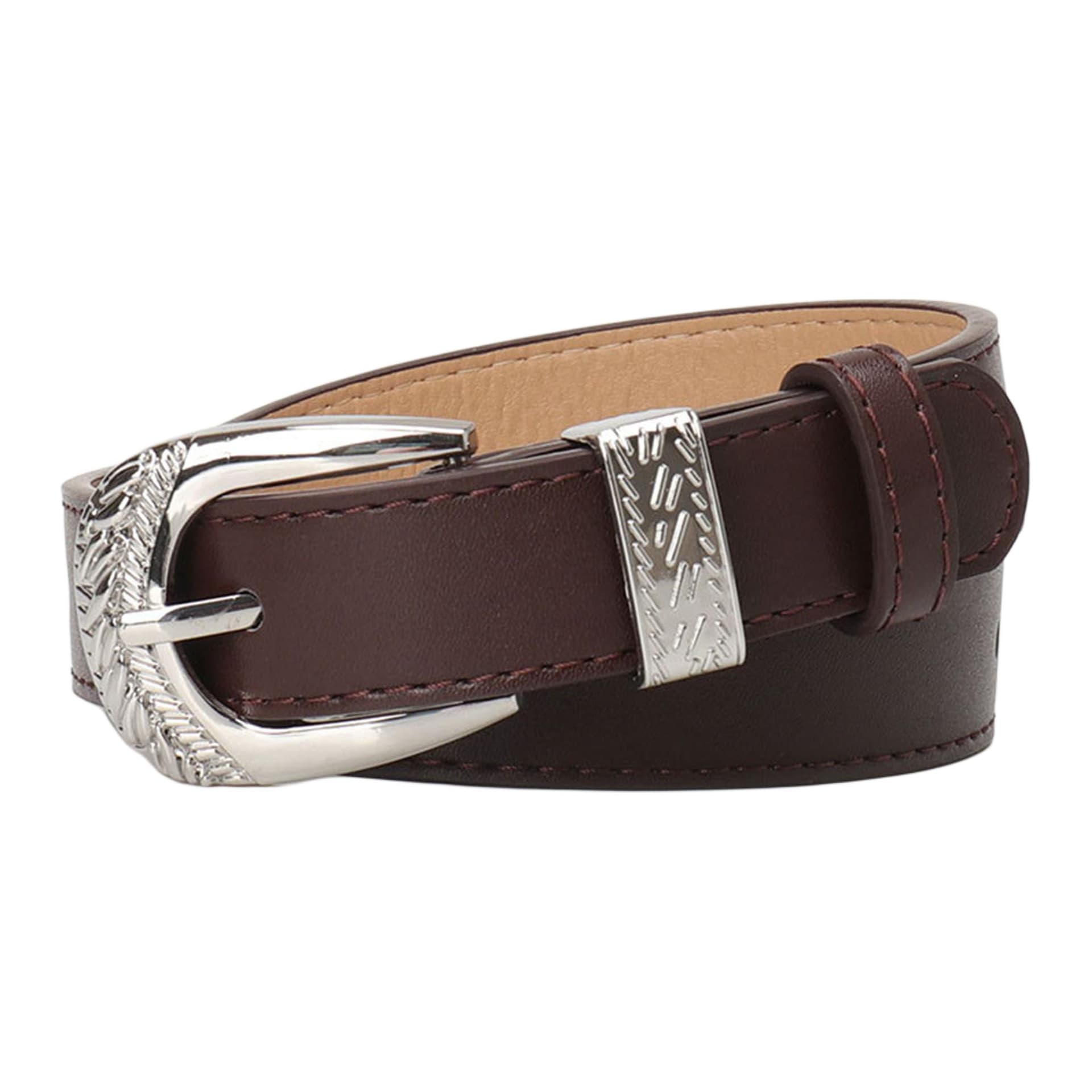 Ремень JEANSWEST Пояса из кожи PU (полиуретан) женские 2,4 см - изображение 7