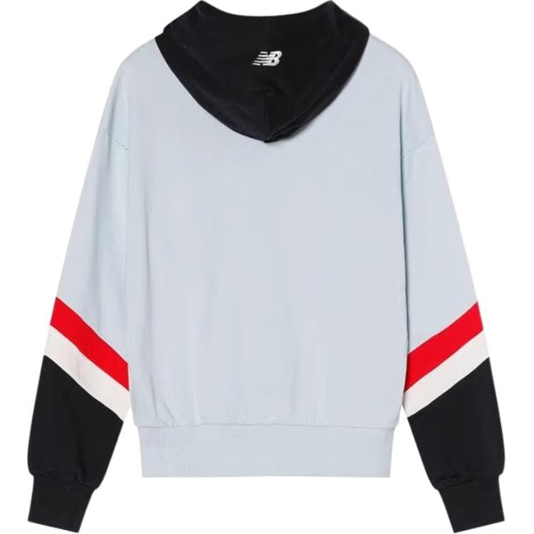 Худи New Balance SS25 Толстовка Женское Синее - изображение 2