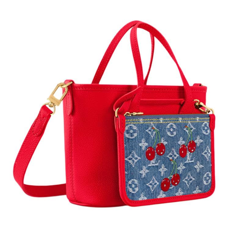Сумка Louis Vuitton Neverfull Inside Out BB Cherry Series - изображение 4