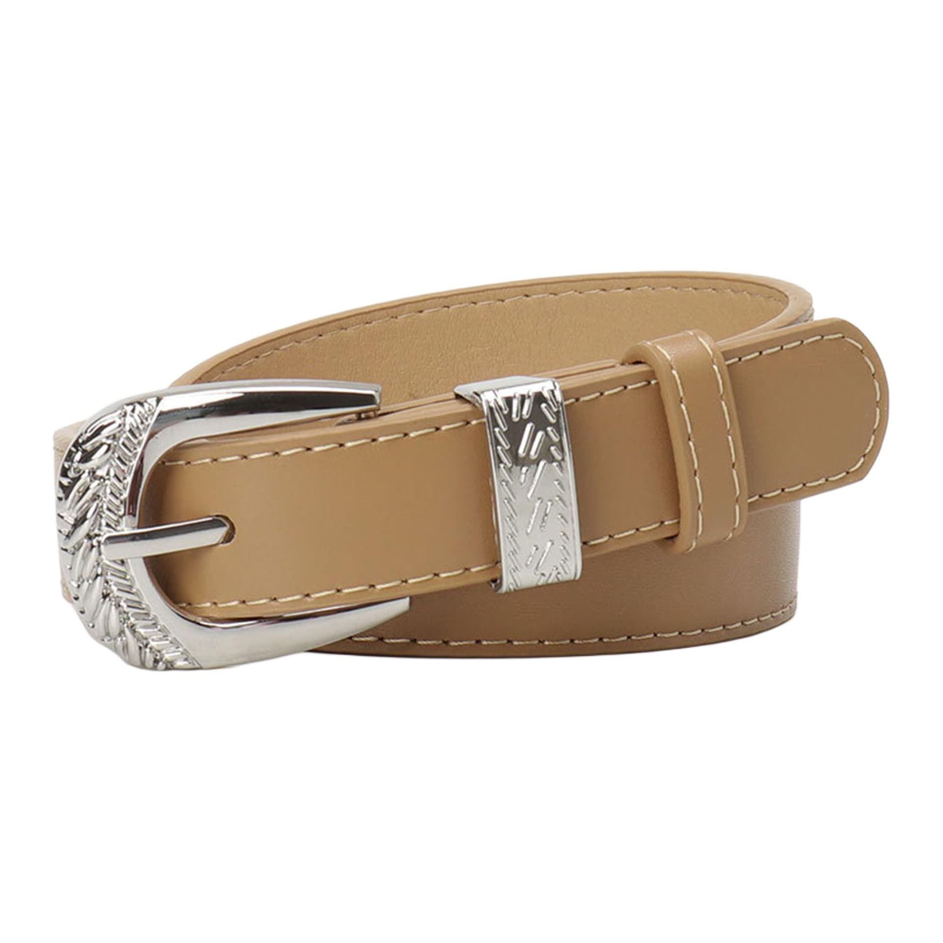 Ремень JEANSWEST Пояса из кожи PU (полиуретан) женские 2,4 см - изображение 3