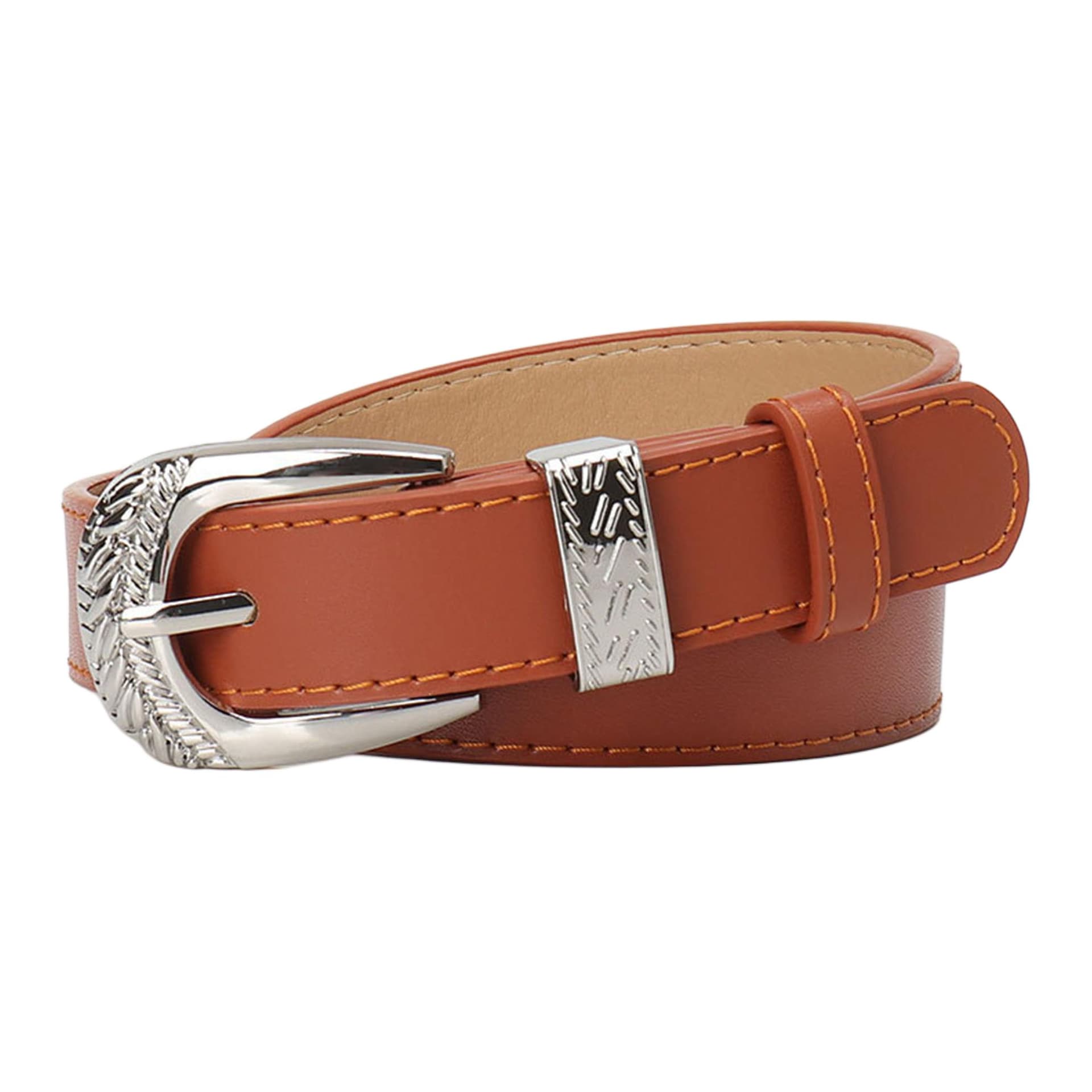 Ремень JEANSWEST Пояса из кожи PU (полиуретан) женские 2,4 см - изображение 2