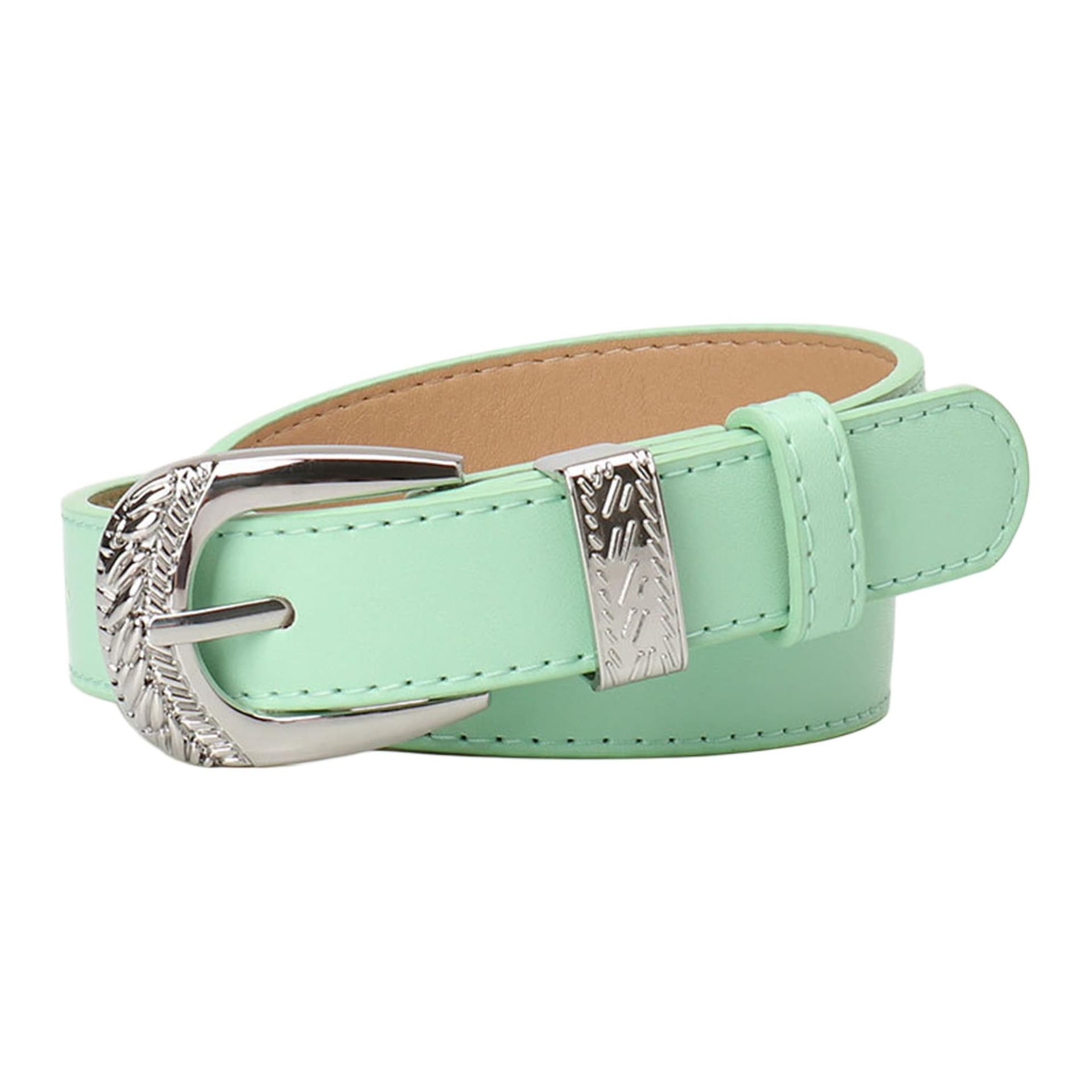 Ремень JEANSWEST Пояса из кожи PU (полиуретан) женские 2,4 см - изображение 6