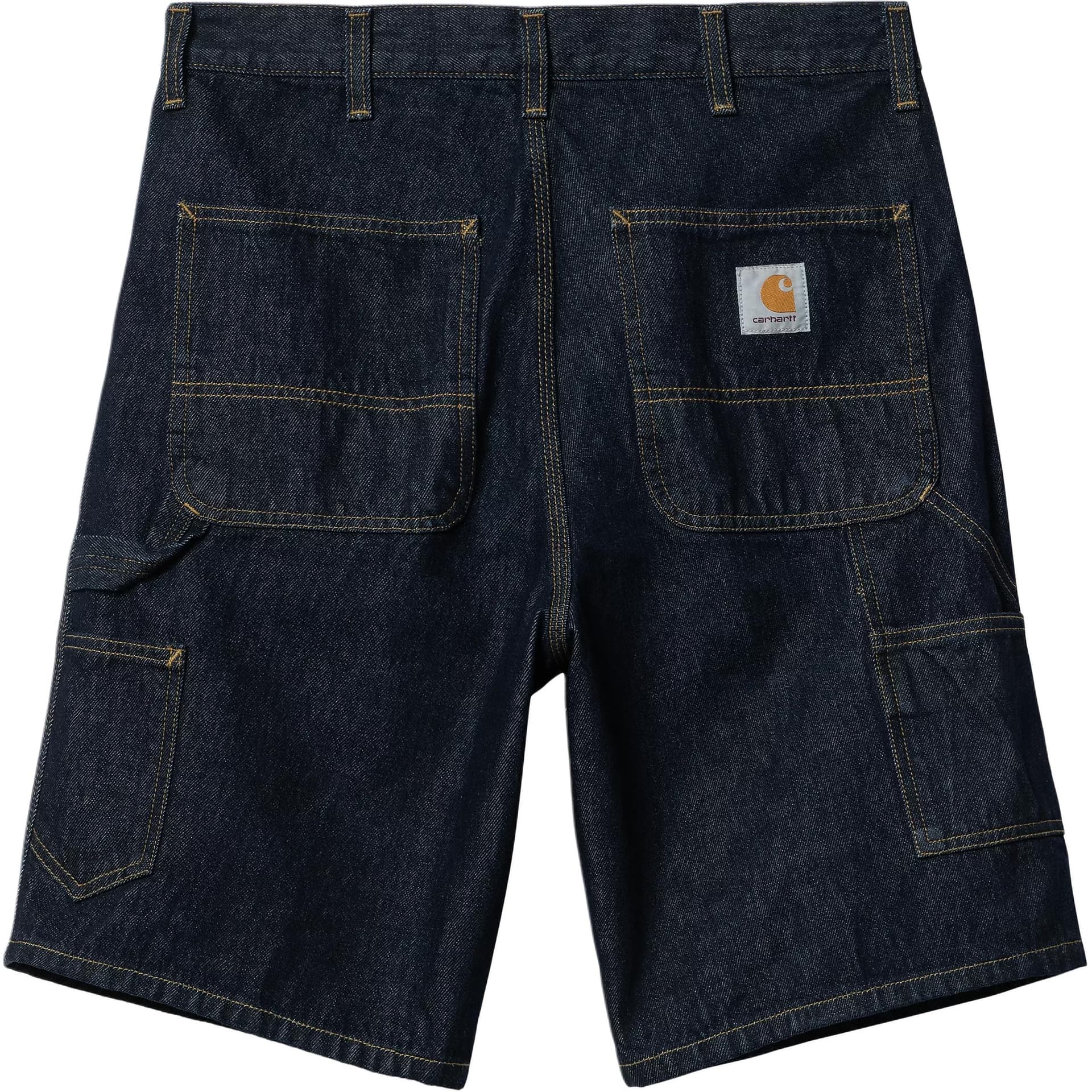 Шорты Carhartt WIP SS23 Logo Shorts Navy - изображение 2