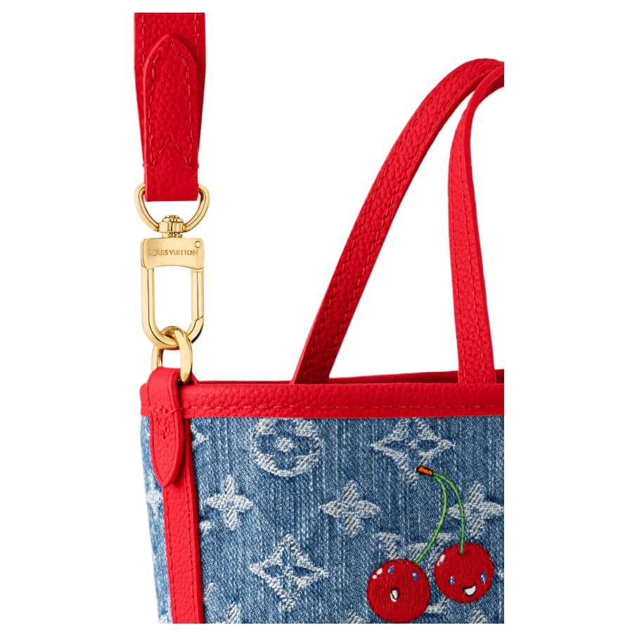 Сумка Louis Vuitton Neverfull Inside Out BB Cherry Series - изображение 7