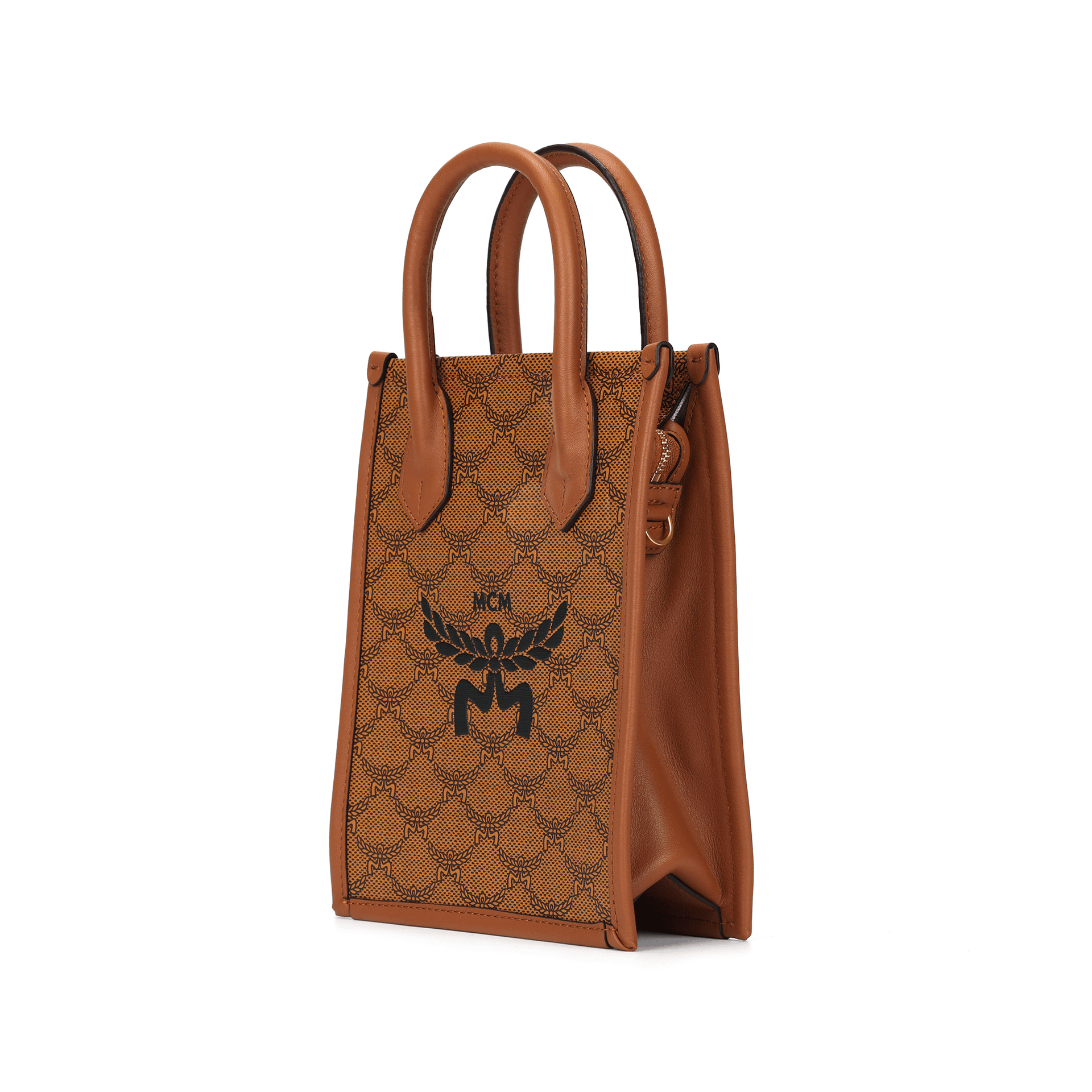 Сумка MCM HIMMEL LAURETOS AW24 Logo Tote - изображение 2