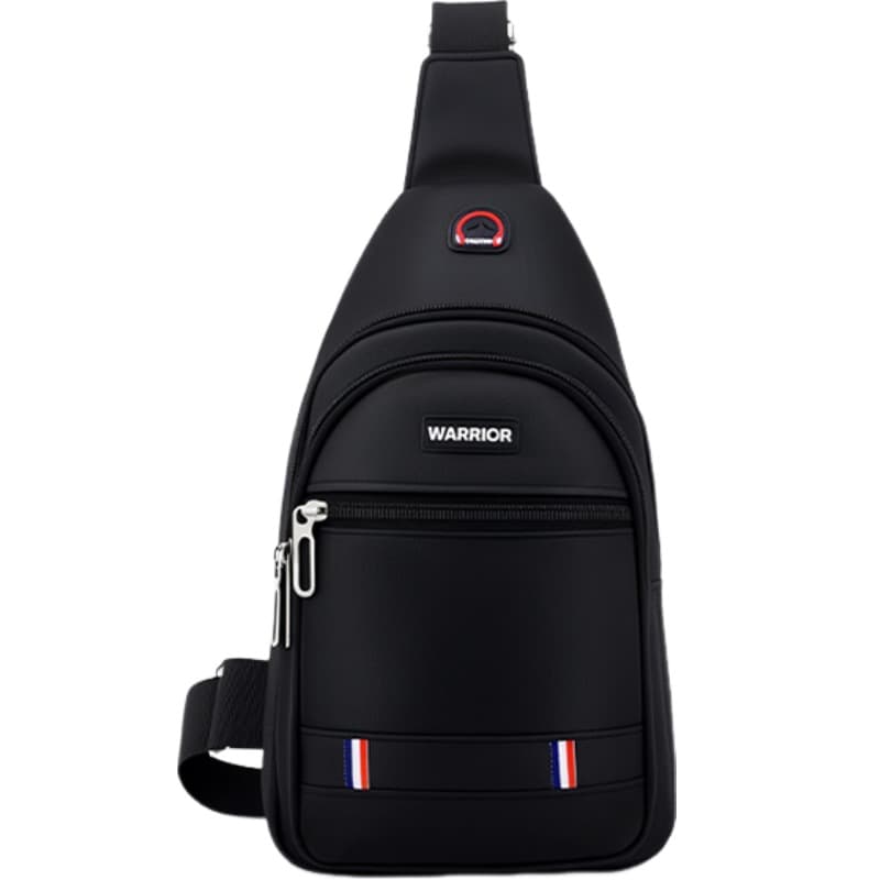 Нагрудная сумка Warrior Oxford Chest Bag (Sling) Unisex Black Warrior Оксфорд Нагрудная Сумка (Слинг) Унисекс Черная - изображение 1