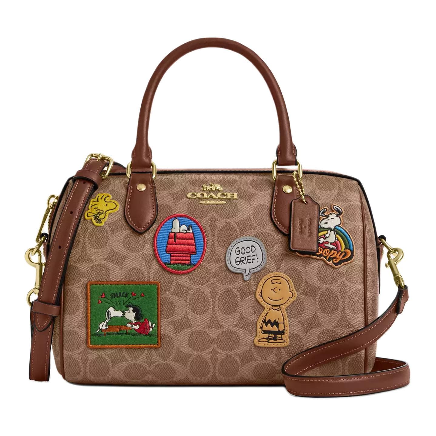 Сумка COACH x PEANUTS Rowan 25 - изображение 1