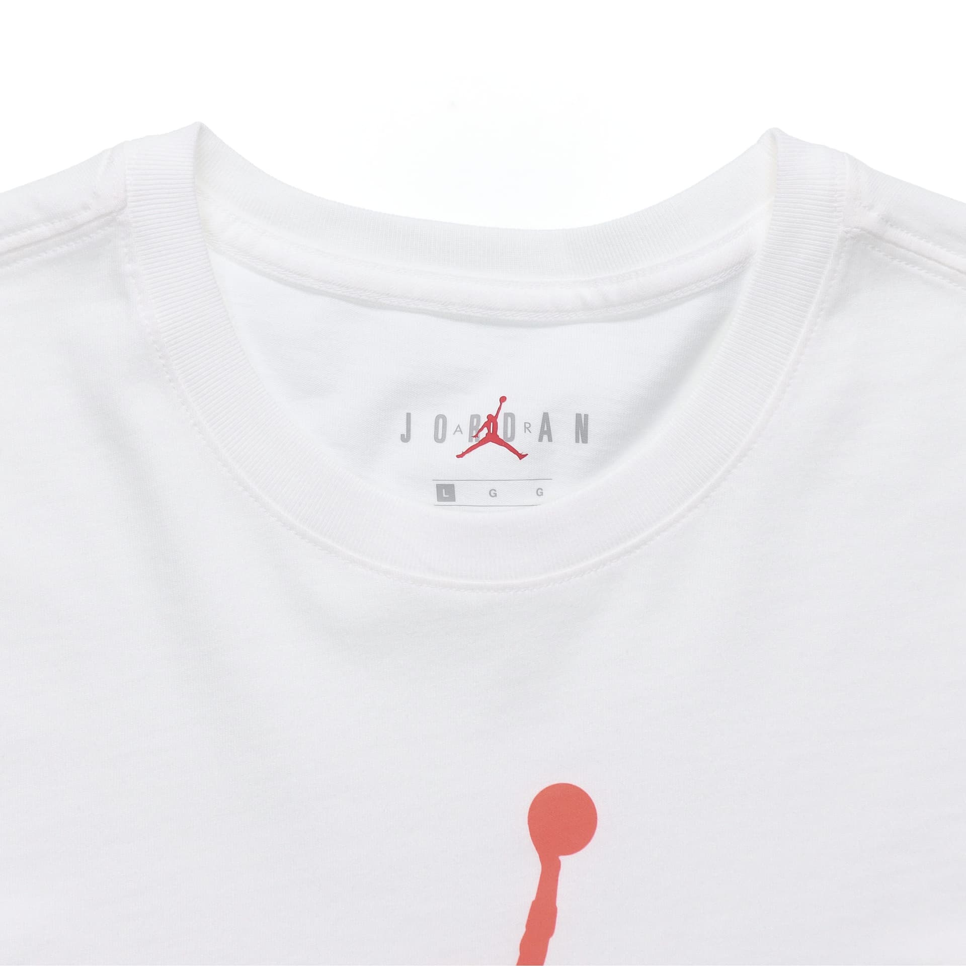 Футболка Jordan Wordmark Logo T-Shirt White - изображение 5