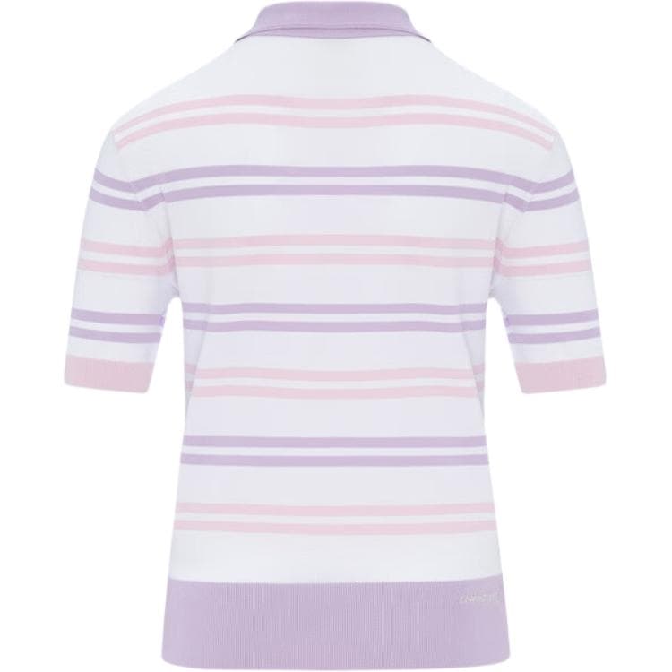 LI NING 1990 Golf Collection Поло Женские Конфетный цвет Фиолетовый - изображение 2