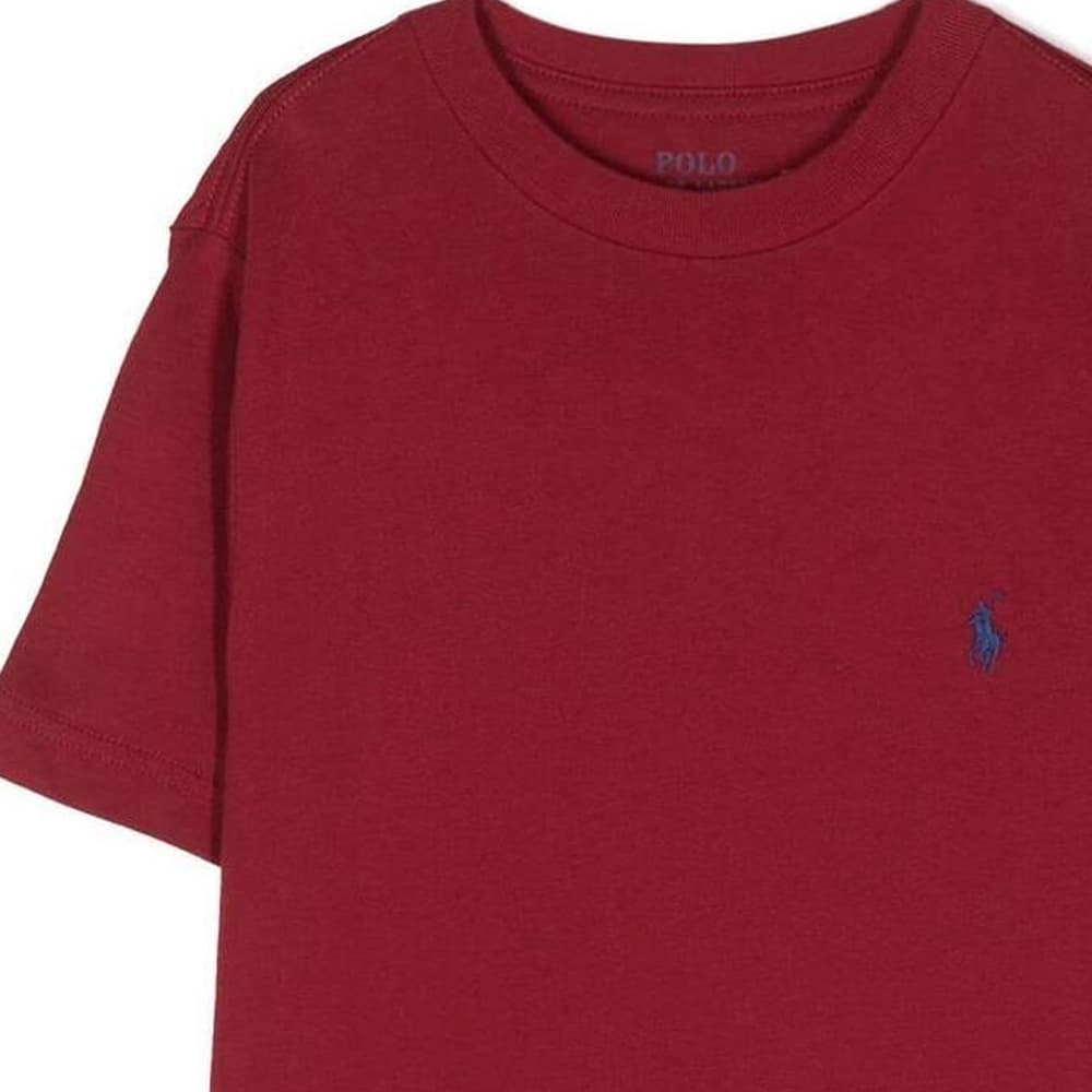 Футболка Polo Ralph Lauren T-рубашка красная детская - изображение 3