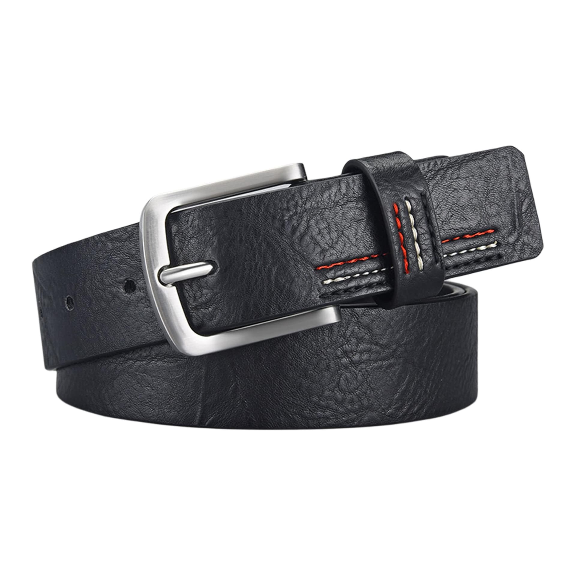 Ремень JEANSWEST Пояса из кожи PU (полиуретан) мужской 3,5 см - изображение 3