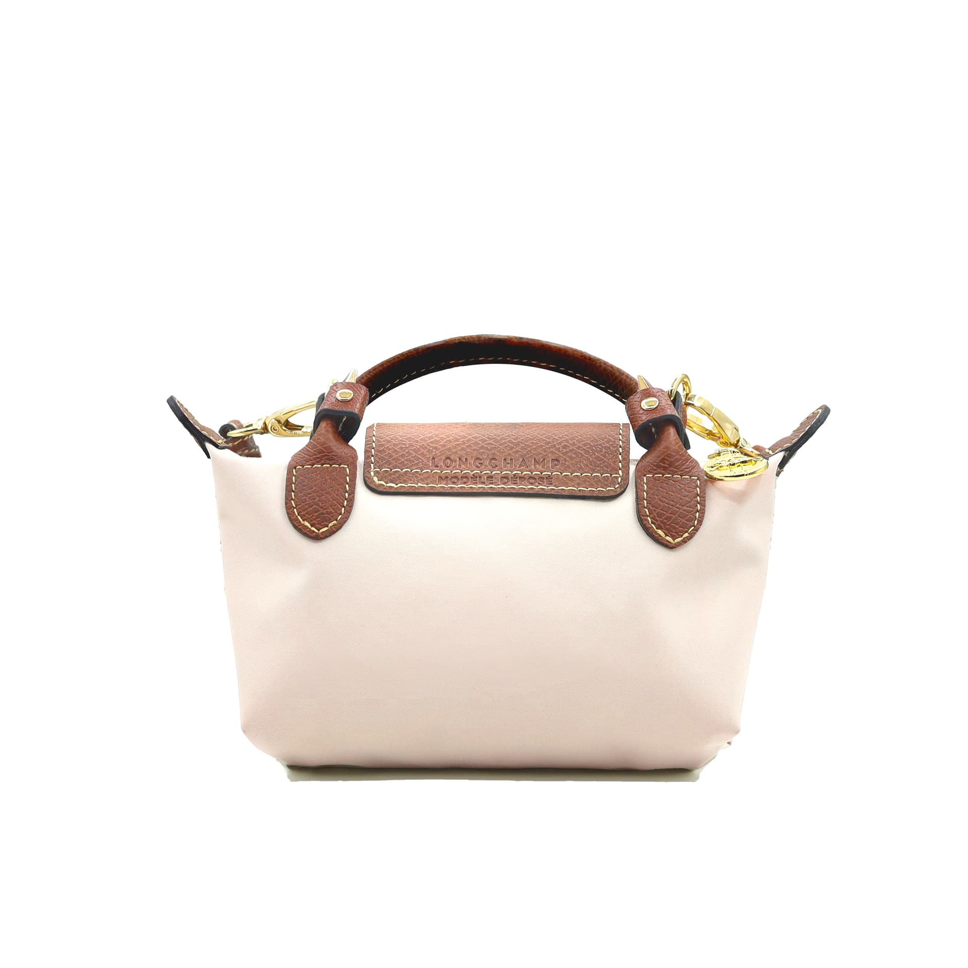 Сумка Longchamp Le Pliage 17 White Brown - изображение 4
