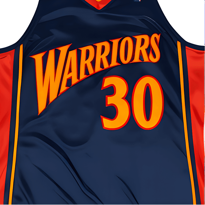 Баскетбольная майка Mitchell & Ness Authentic NBA Curry 30 Navy - изображение 4