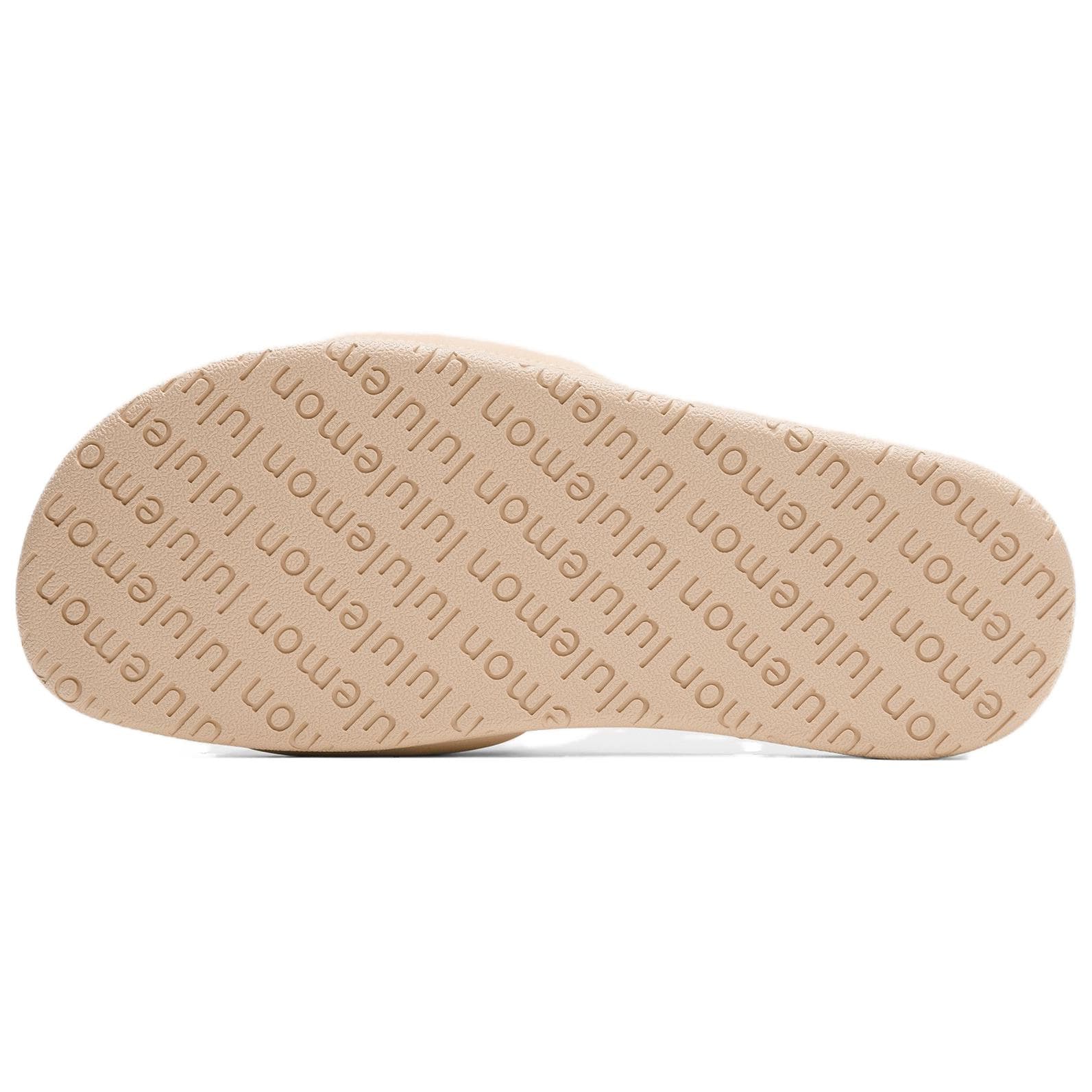Сандалии Lululemon Restfeel Slide Противоскользящие Аbrasion Resistant Шлепанцы Женские Бежевые - изображение 5