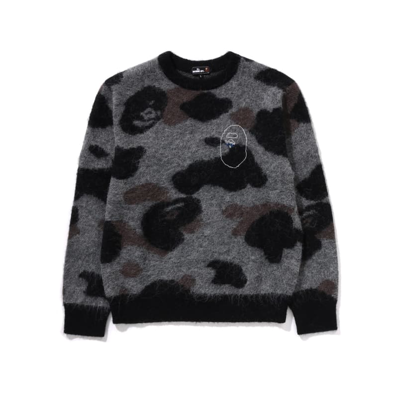 Кофта A BATHING APE Черный BKX Мужские Свитера - изображение 1