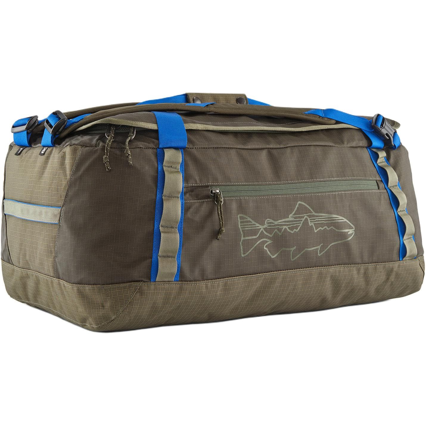 Patagonia Black Hole 55L Полиэстер Дорожные Сумки Унисекс Бассейн Зеленый - изображение 1