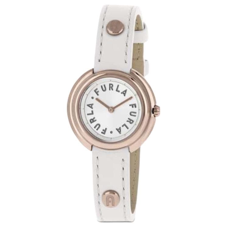 Механические часы Furla Часы с ремешком на запястье кварцевый механизм кожаный ремешок 29 мм белый циферблат женские часы - изображение 2