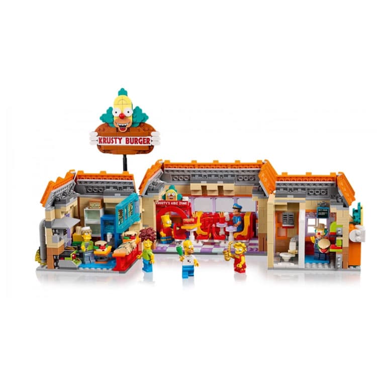 Конструктор LEGO The Simpsons Krusty Burger Конструкторы 1635 шт. 10352 АБС - изображение 4